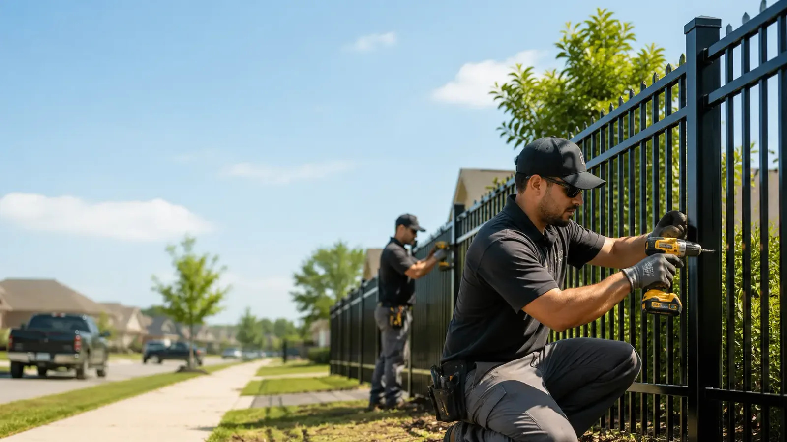Metal Fence Installation in Lehigh, OK